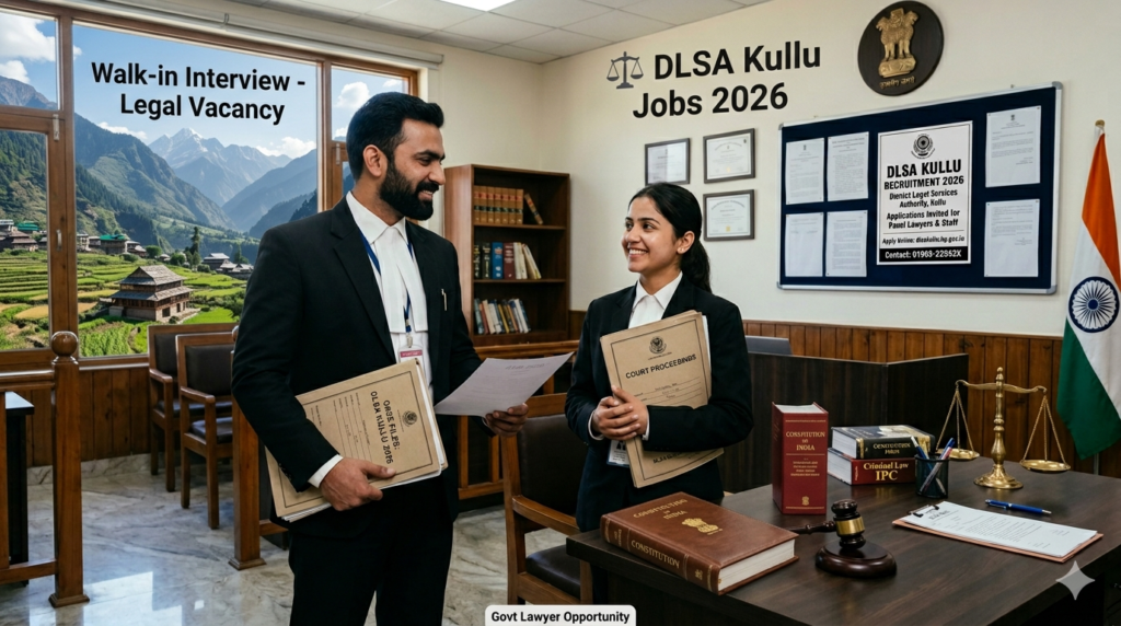 DLSA Kullu Recruitment 2026