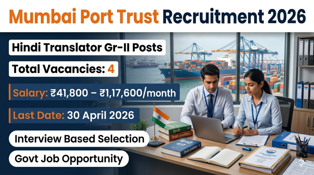 Mumbai Port Trust Recruitment