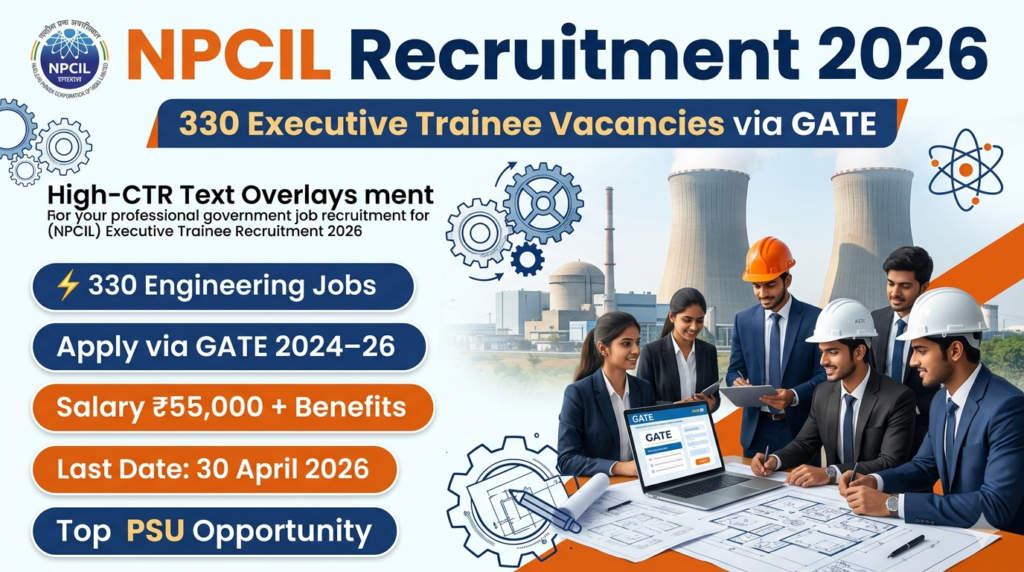 NPCIL Executive Trainee Recruitment 2026