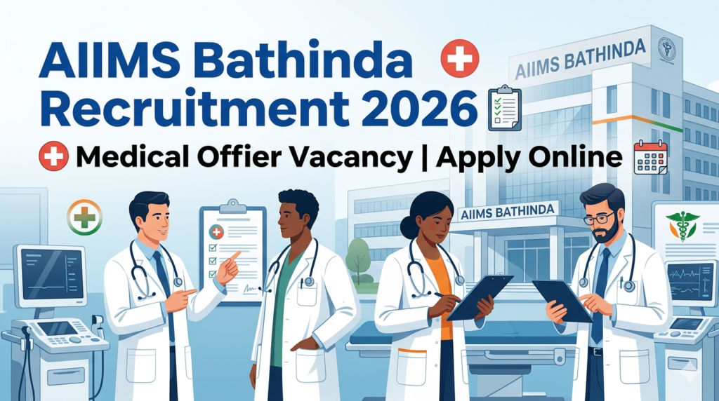 AIIMS Bathinda Medical Officer Recruitment
